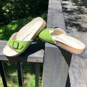 Green Tatami by Birkenstock Sandals 39 NWOT